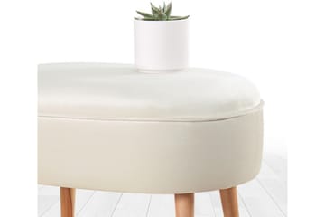 Istuinrahi Wellfleet 63 cm - Beige - Huonekalut - Tuoli & nojatuoli - Jakkara & jalkarahi - Säkkirahi