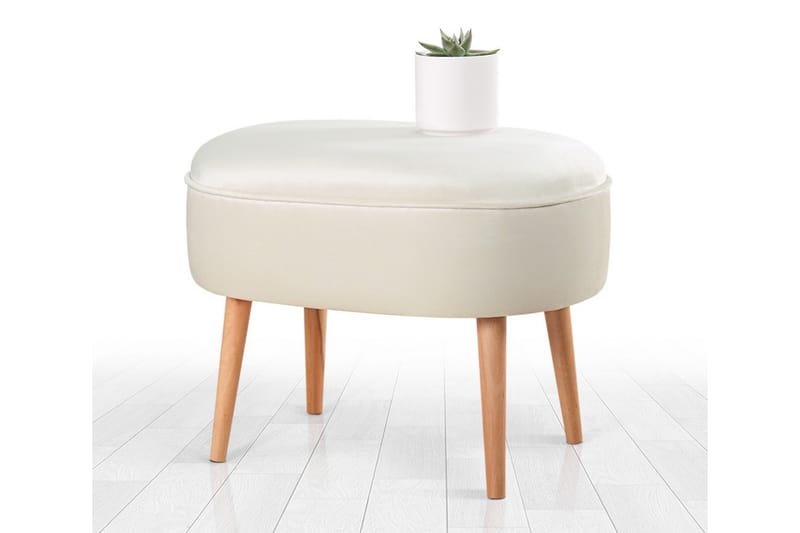 Istuinrahi Wellfleet 63 cm - Beige - Huonekalut - Tuoli & nojatuoli - Jakkara & jalkarahi - Säkkirahi