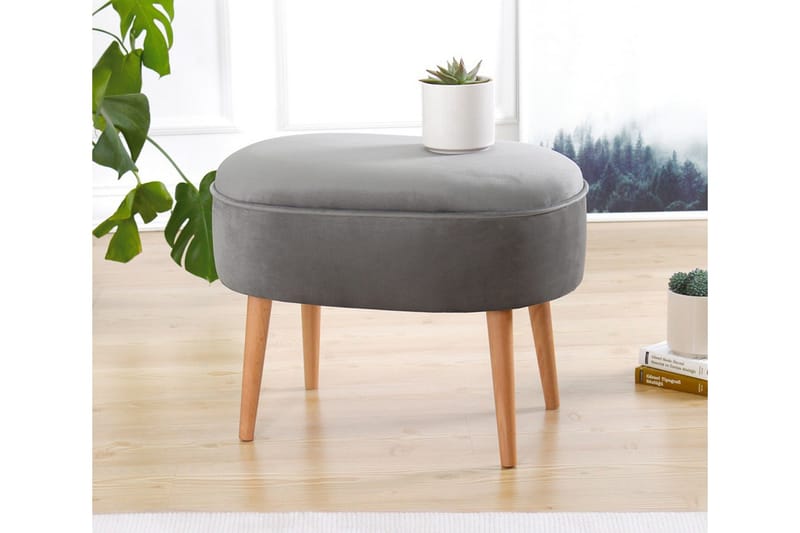 Istuinrahi Wellfleet 63 cm - Harmaa - Huonekalut - Tuoli & nojatuoli - Jakkara & jalkarahi - Säkkirahi