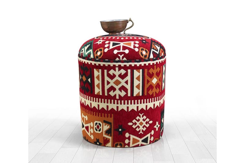 Istuinrahi Williamsport 40 cm - Monivärinen - Huonekalut - Tuoli & nojatuoli - Jakkara & jalkarahi - Säkkirahi