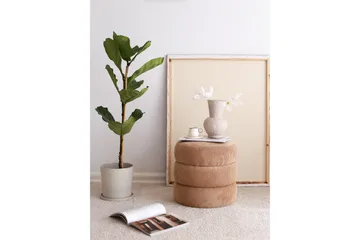 Istuintyyny Boum 40 cm - Camel - Huonekalut - Tuoli & nojatuoli - Jakkara & jalkarahi - Säkkirahi