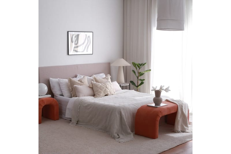 Istuintyyny Manav 106 cm, Koralli