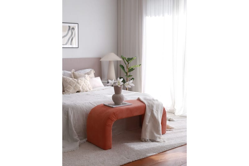 Istuintyyny Manav 106 cm - Koralli - Huonekalut - Tuoli & nojatuoli - Jakkara & jalkarahi - Säkkirahi