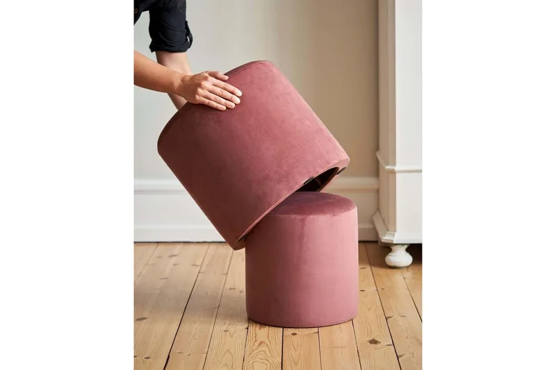 Istuintyyny Mukuro 50 cm, Vaaleanpunainen