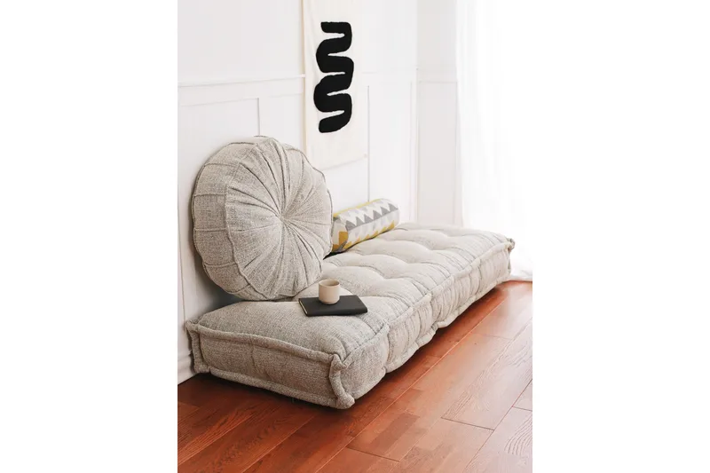 Istuintyyny Mulla 180 cm, Harmaa