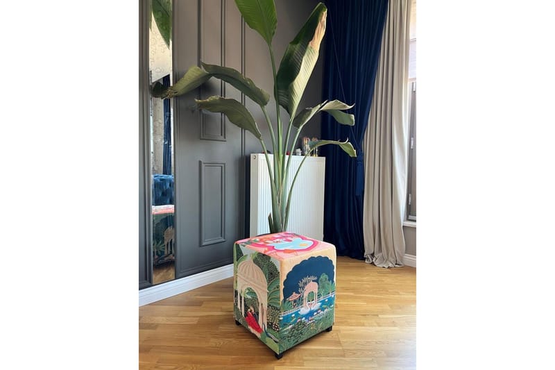 Istuintyyny Multan 45 cm, Vaaleanpunainen