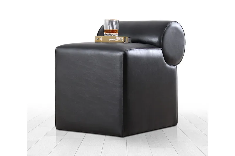 Istuintyyny Nahar 45 cm - Musta - Huonekalut - Tuoli & nojatuoli - Jakkara & jalkarahi - Säkkirahi