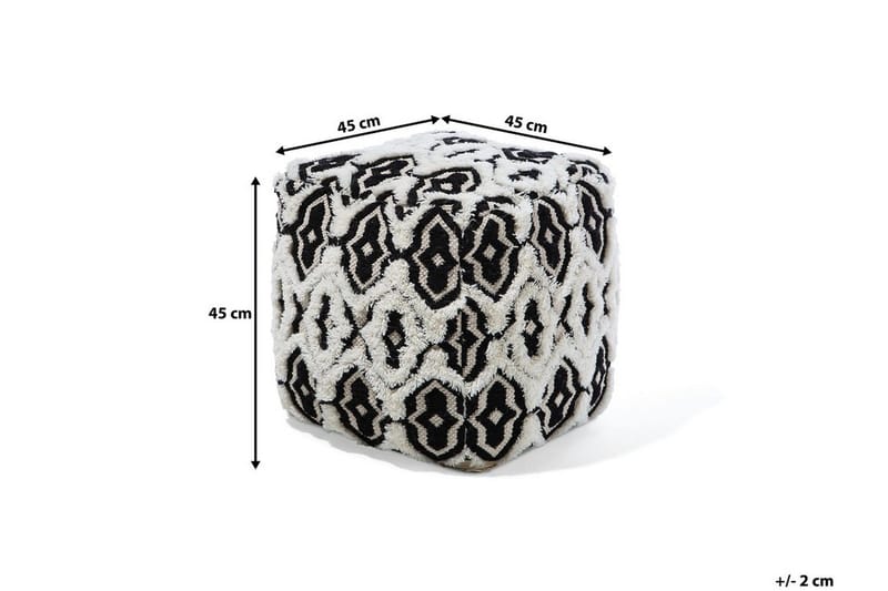 Istuintyyny Orai 45 cm - Musta - Huonekalut - Tuoli & nojatuoli - Jakkara & jalkarahi - Säkkirahi