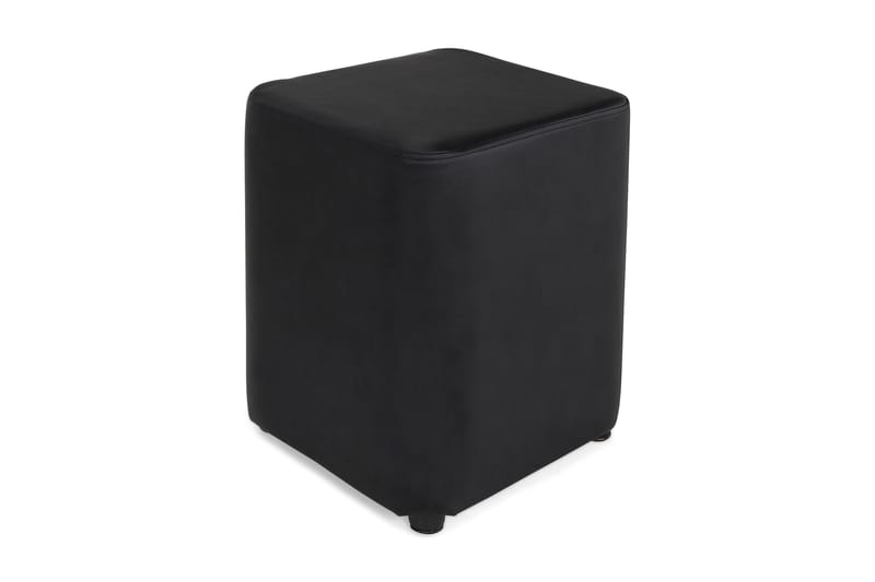 Rahi Kvadrat Musta - Keinonahka - Huonekalut - Tuoli & nojatuoli - Jakkara & jalkarahi - Säkkirahi