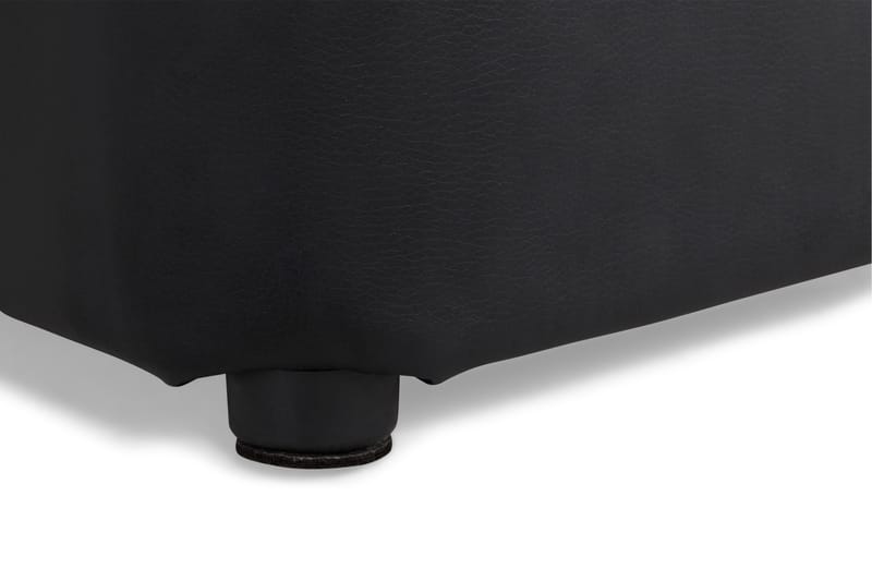 Rahi Kvadrat Musta - Keinonahka - Huonekalut - Tuoli & nojatuoli - Jakkara & jalkarahi - Säkkirahi