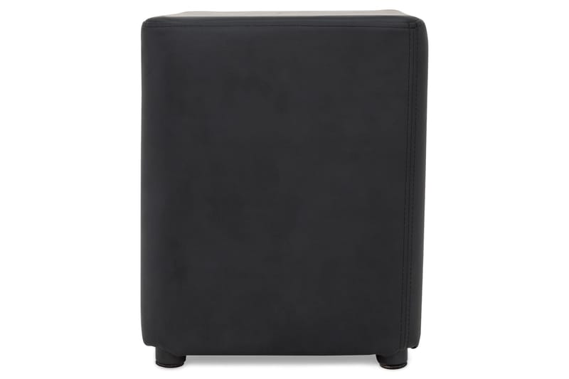 Rahi Kvadrat Musta - Keinonahka - Huonekalut - Tuoli & nojatuoli - Jakkara & jalkarahi - Säkkirahi