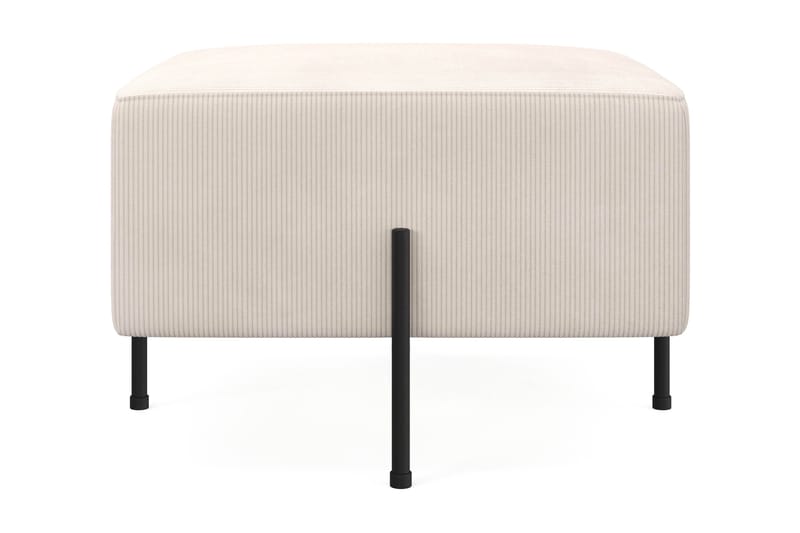 Rahi Menard  Compact 60 cm Neliö - Beige - Huonekalut - Tuoli & nojatuoli - Jakkara & jalkarahi - Säkkirahi