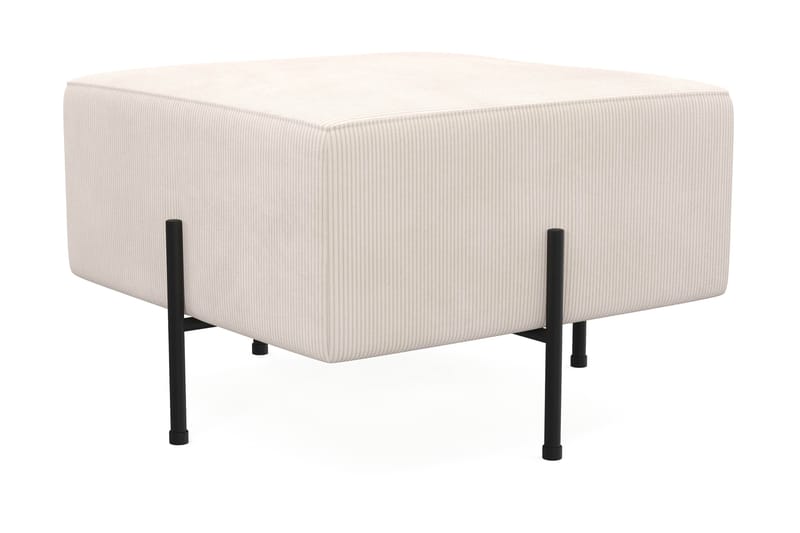 Rahi Menard  Compact 60 cm Neliö - Beige - Huonekalut - Tuoli & nojatuoli - Jakkara & jalkarahi - Säkkirahi