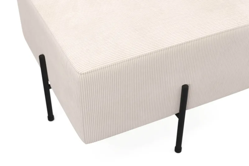 Rahi Menard  Compact 60 cm Neliö - Beige - Huonekalut - Tuoli & nojatuoli - Jakkara & jalkarahi - Säkkirahi