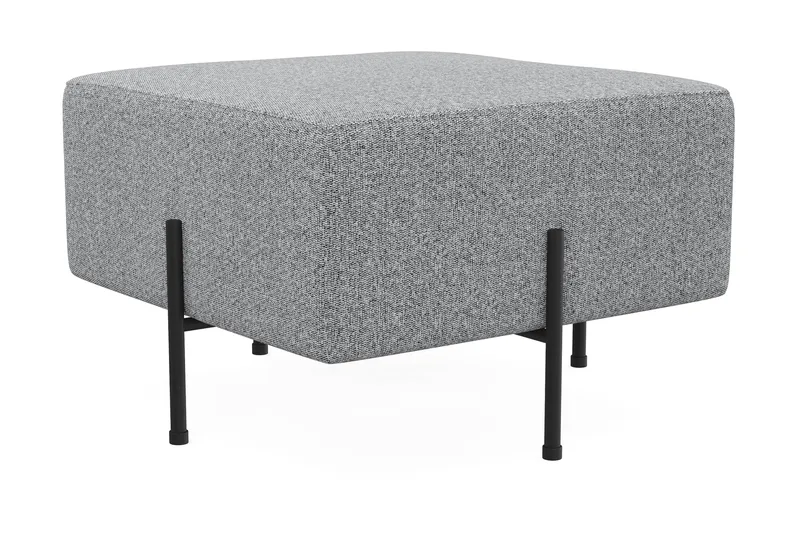 Rahi Menard  Compact 60 cm Neliö - Harmaa - Huonekalut - Tuoli & nojatuoli - Jakkara & jalkarahi - Säkkirahi