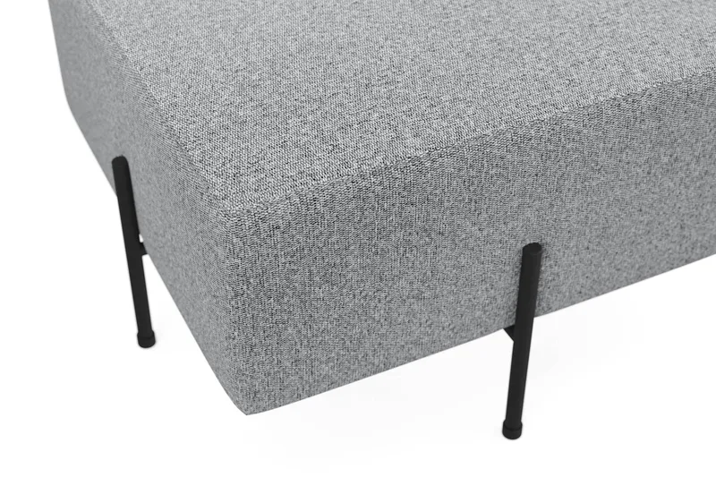 Rahi Menard  Compact 60 cm Neliö - Harmaa - Huonekalut - Tuoli & nojatuoli - Jakkara & jalkarahi - Säkkirahi