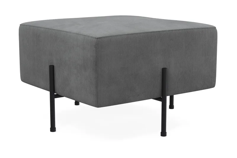 Rahi Menard  Compact 60 cm Neliö - Harmaa - Huonekalut - Tuoli & nojatuoli - Jakkara & jalkarahi - Säkkirahi