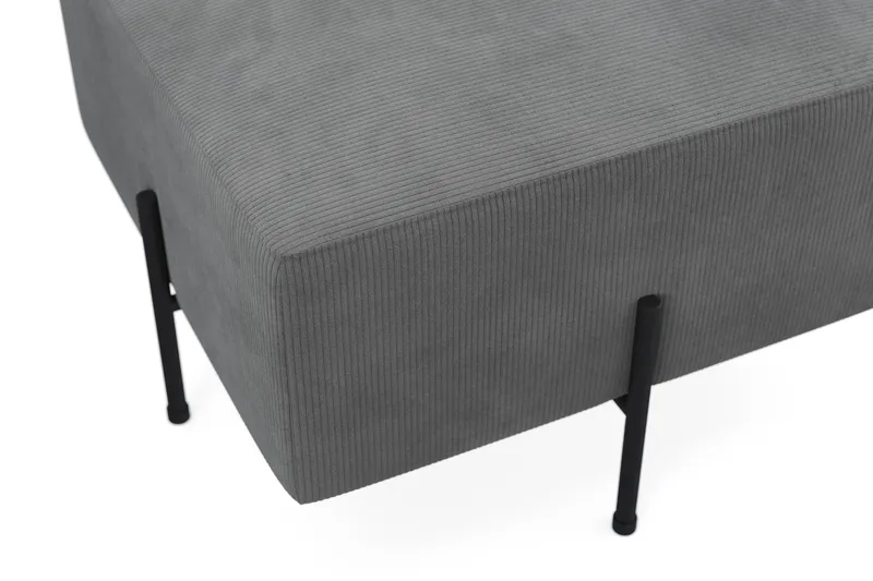 Rahi Menard  Compact 60 cm Neliö - Harmaa - Huonekalut - Tuoli & nojatuoli - Jakkara & jalkarahi - Säkkirahi