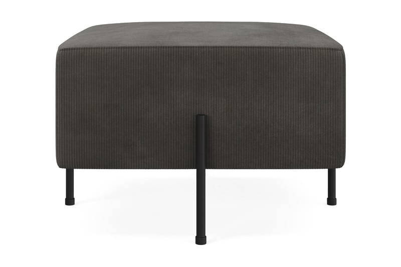 Rahi Menard  Compact 60 cm Neliö - Tummanharmaa - Huonekalut - Tuoli & nojatuoli - Jakkara & jalkarahi - Säkkirahi