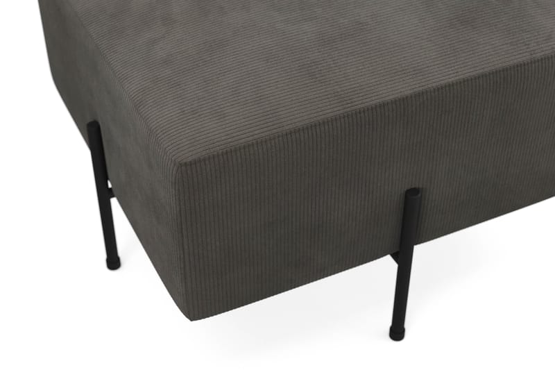 Rahi Menard  Compact 60 cm Neliö - Tummanharmaa - Huonekalut - Tuoli & nojatuoli - Jakkara & jalkarahi - Säkkirahi