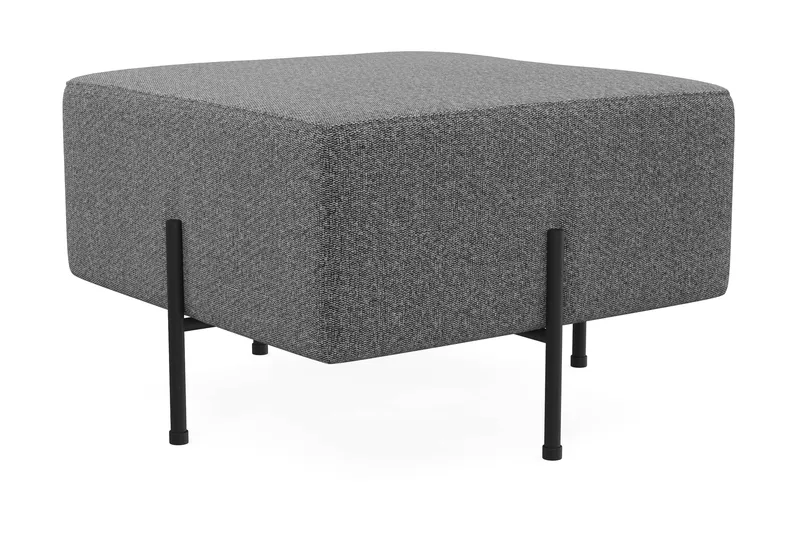 Rahi Menard  Compact 60 cm Neliö - Tummanharmaa - Huonekalut - Tuoli & nojatuoli - Jakkara & jalkarahi - Säkkirahi