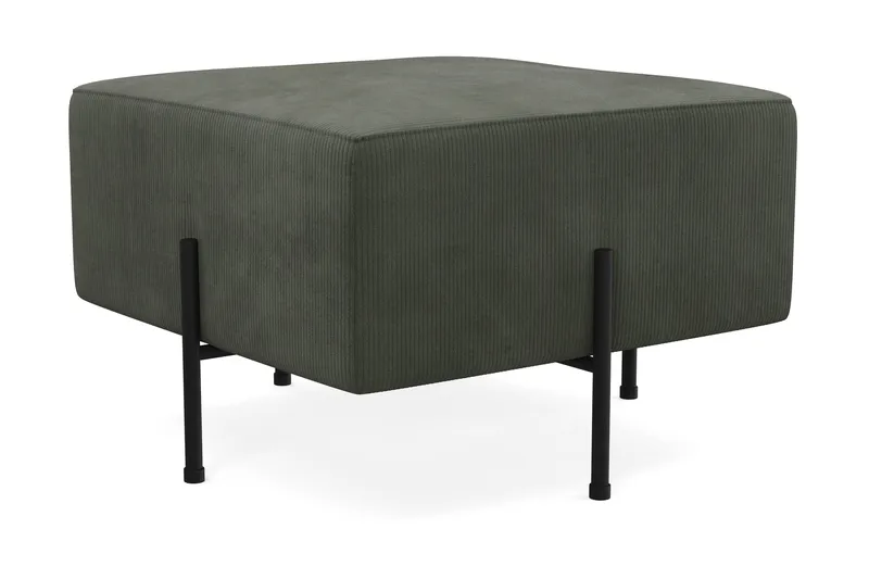 Rahi Menard  Compact 60 cm Neliö - Tummanvihreä - Huonekalut - Tuoli & nojatuoli - Jakkara & jalkarahi - Säkkirahi