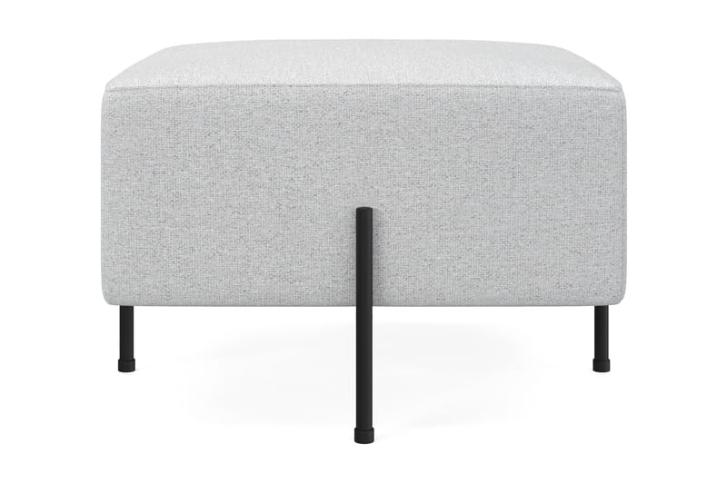 Rahi Menard  Compact 60 cm Neliö - Vaaleanharmaa - Huonekalut - Tuoli & nojatuoli - Jakkara & jalkarahi - Säkkirahi