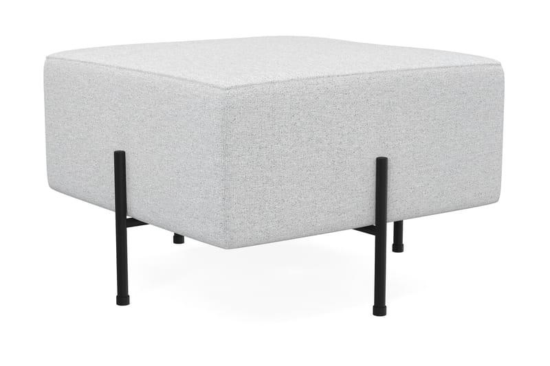 Rahi Menard  Compact 60 cm Neliö - Vaaleanharmaa - Huonekalut - Tuoli & nojatuoli - Jakkara & jalkarahi - Säkkirahi