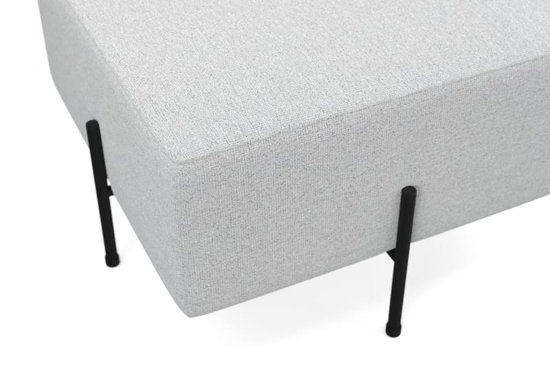 Rahi Menard  Compact 60 cm Neliö - Vaaleanharmaa - Huonekalut - Tuoli & nojatuoli - Jakkara & jalkarahi - Säkkirahi