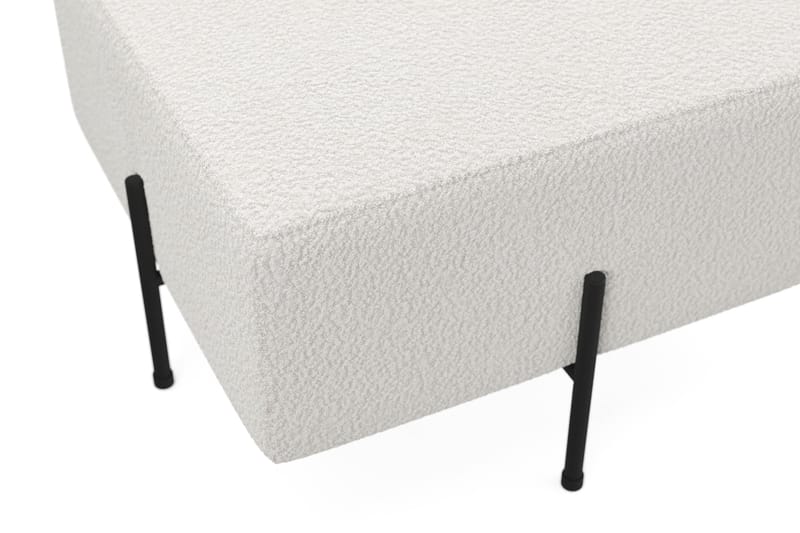 Rahi Menard  Compact 60 cm Neliö - Valkoinen - Huonekalut - Tuoli & nojatuoli - Jakkara & jalkarahi - Säkkirahi