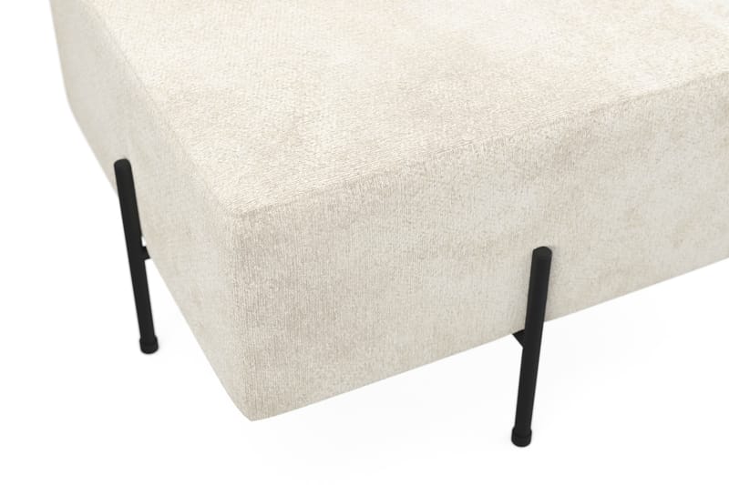 Rahi Menard  Compact 60 cm Neliö - Valkoinen - Huonekalut - Tuoli & nojatuoli - Jakkara & jalkarahi - Säkkirahi