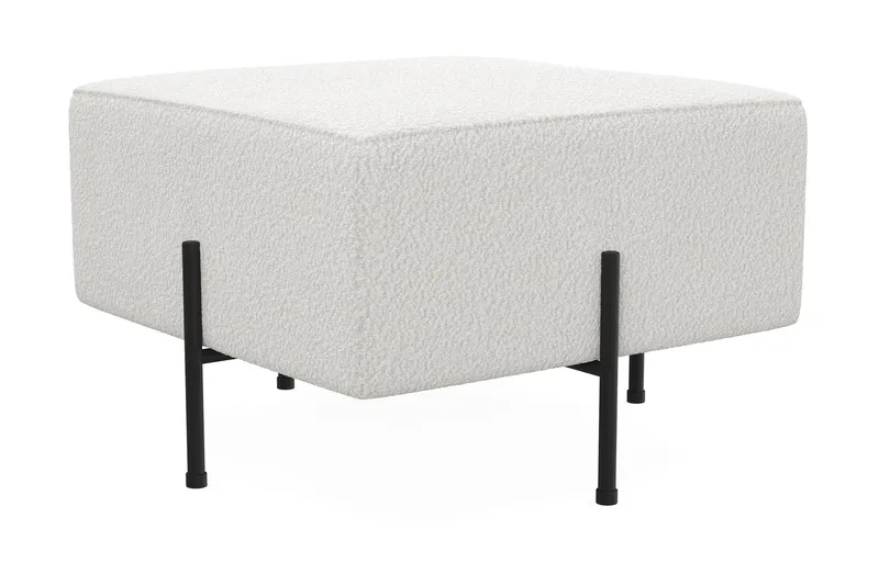 Rahi Menard  Compact 60 cm Neliö - Valkoinen - Huonekalut - Tuoli & nojatuoli - Jakkara & jalkarahi - Säkkirahi