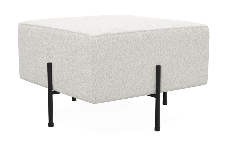 Rahi Menard  Compact 60 cm Neliö - Valkoinen - Huonekalut - Tuoli & nojatuoli - Jakkara & jalkarahi - Säkkirahi