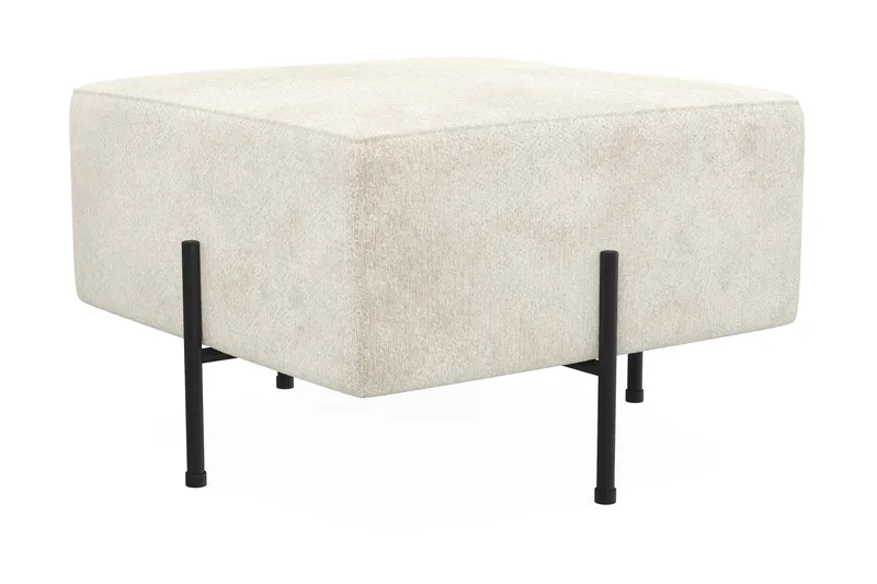 Rahi Menard  Compact 60 cm Neliö - Valkoinen - Huonekalut - Tuoli & nojatuoli - Jakkara & jalkarahi - Säkkirahi