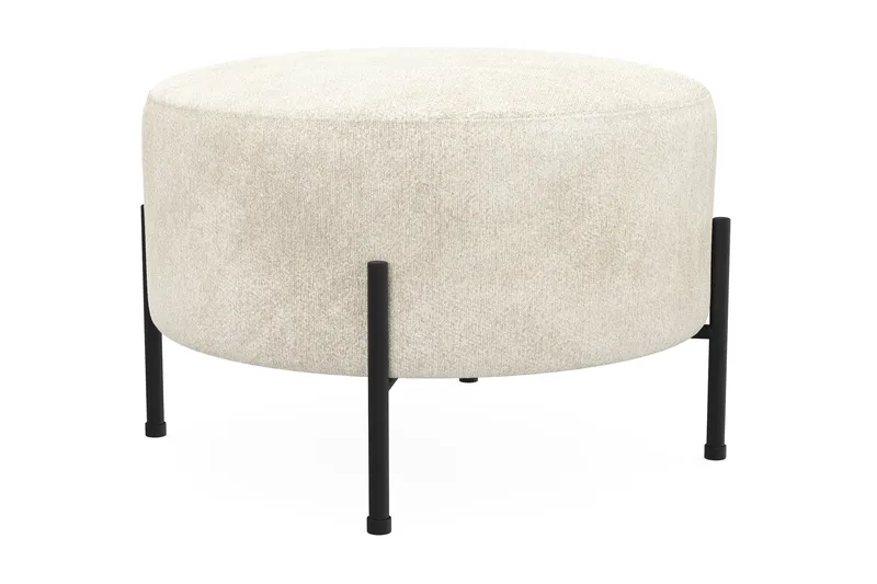 Rahi Menard  Compact 60 cm Pyöreä - Valkoinen - Huonekalut - Tuoli & nojatuoli - Jakkara & jalkarahi - Säkkirahi