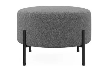 Rahi Menard  Compact 60 cm Pyöreä - Tummanharmaa - Huonekalut - Tuoli & nojatuoli - Jakkara & jalkarahi - Säkkirahi