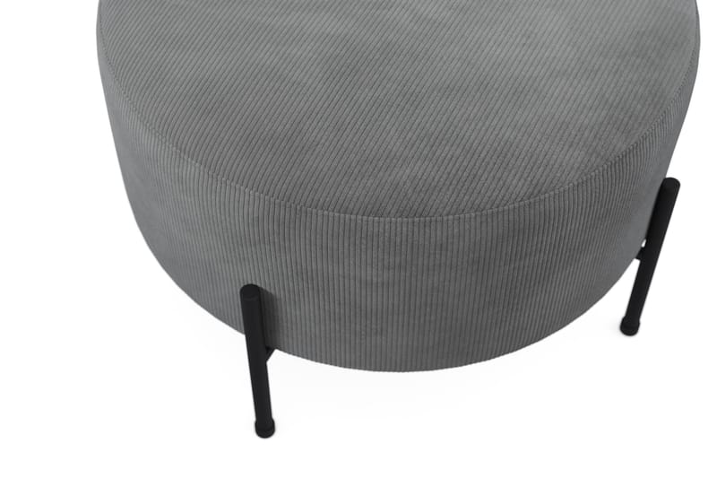 Rahi Menard  Compact 60 cm Pyöreä - Harmaa - Huonekalut - Tuoli & nojatuoli - Jakkara & jalkarahi - Säkkirahi