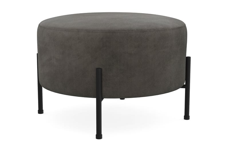 Rahi Menard  Compact 60 cm Pyöreä - Tummanharmaa - Huonekalut - Tuoli & nojatuoli - Jakkara & jalkarahi - Säkkirahi