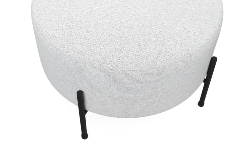 Rahi Menard  Compact 60 cm Pyöreä - Vaaleanharmaa - Huonekalut - Tuoli & nojatuoli - Jakkara & jalkarahi - Säkkirahi