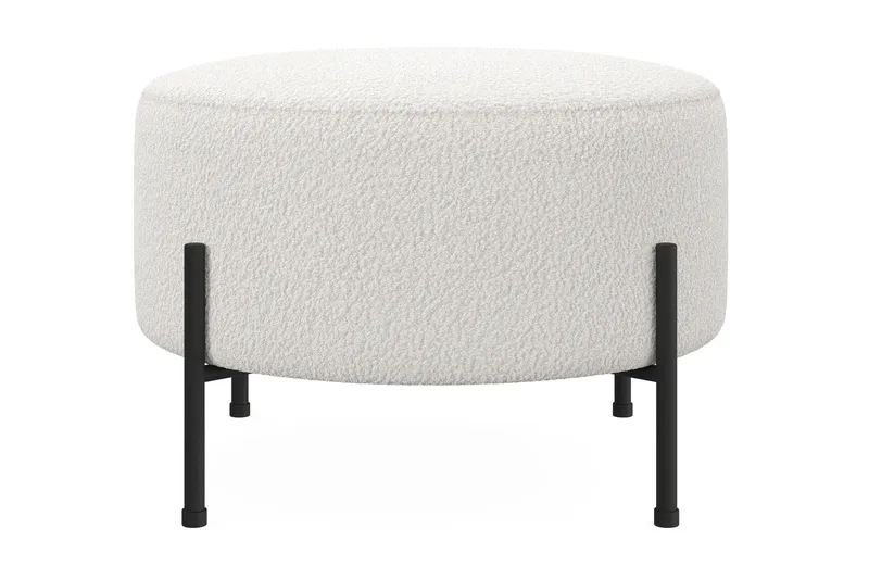 Rahi Menard  Compact 60 cm Pyöreä - Valkoinen - Huonekalut - Tuoli & nojatuoli - Jakkara & jalkarahi - Säkkirahi