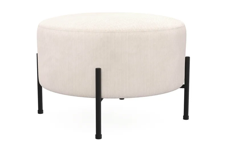 Rahi Menard  Compact 60 cm Pyöreä - Beige - Huonekalut - Tuoli & nojatuoli - Jakkara & jalkarahi - Säkkirahi