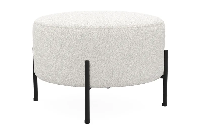 Rahi Menard  Compact 60 cm Pyöreä - Valkoinen - Huonekalut - Tuoli & nojatuoli - Jakkara & jalkarahi - Säkkirahi