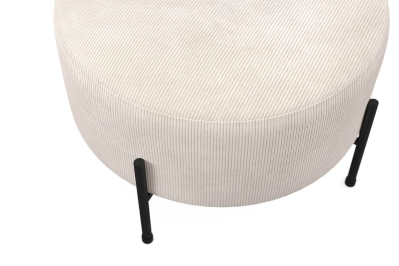 Rahi Menard  Compact 60 cm Pyöreä - Beige - Huonekalut - Tuoli & nojatuoli - Jakkara & jalkarahi - Säkkirahi