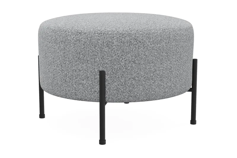 Rahi Menard  Compact 60 cm Pyöreä - Harmaa - Huonekalut - Tuoli & nojatuoli - Jakkara & jalkarahi - Säkkirahi
