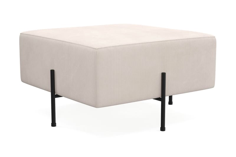 Rahi Menard  Compact 70 cm Neliö - Beige - Huonekalut - Tuoli & nojatuoli - Jakkara & jalkarahi - Säkkirahi