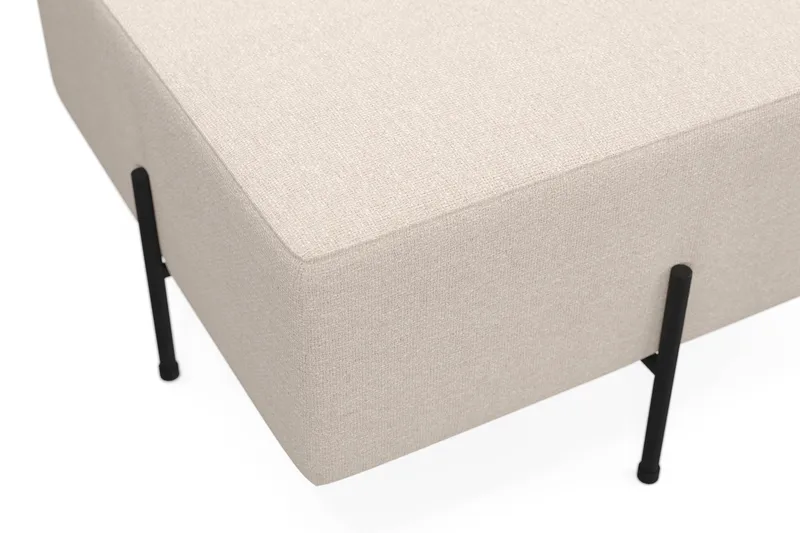 Rahi Menard  Compact 70 cm Neliö - Beige - Huonekalut - Tuoli & nojatuoli - Jakkara & jalkarahi - Säkkirahi