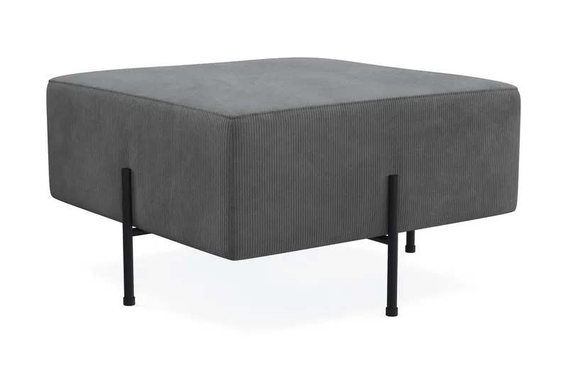 Rahi Menard  Compact 70 cm Neliö - Harmaa - Huonekalut - Tuoli & nojatuoli - Jakkara & jalkarahi - Säkkirahi