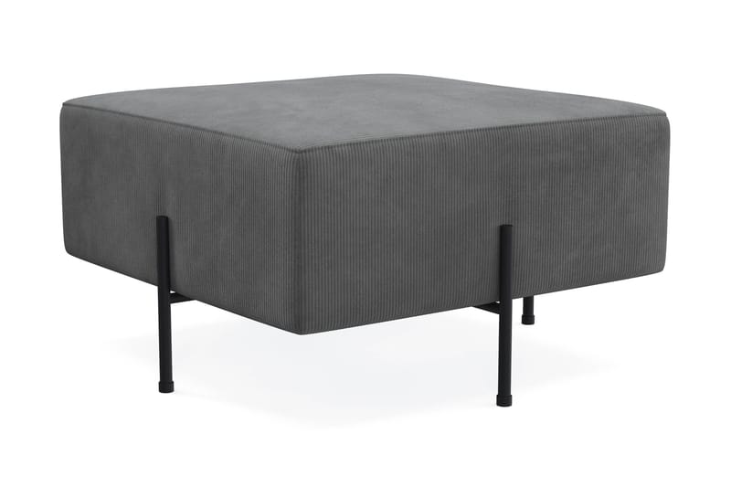 Rahi Menard  Compact 70 cm Neliö - Harmaa - Huonekalut - Tuoli & nojatuoli - Jakkara & jalkarahi - Säkkirahi