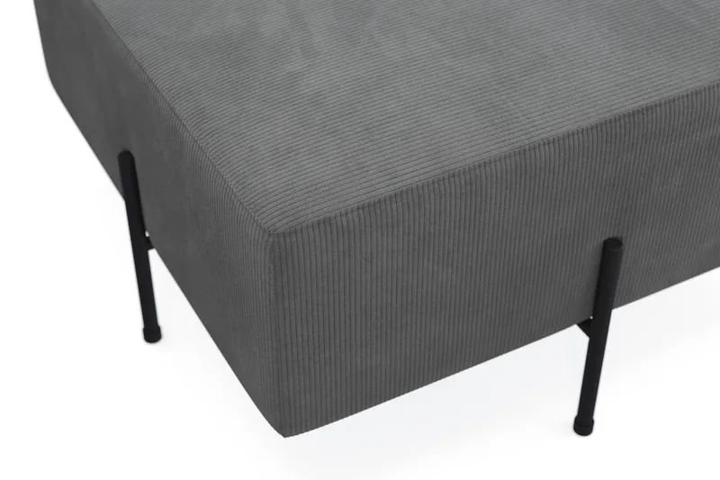 Rahi Menard  Compact 70 cm Neliö - Harmaa - Huonekalut - Tuoli & nojatuoli - Jakkara & jalkarahi - Säkkirahi