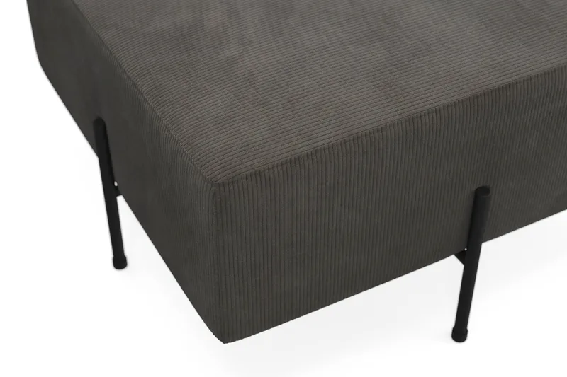 Rahi Menard  Compact 70 cm Neliö - Tummanharmaa - Huonekalut - Tuoli & nojatuoli - Jakkara & jalkarahi - Säkkirahi